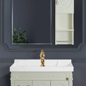 Alternative view of روشویی کابینتی پی وی سی (آیینه+روشویی+سنگ)