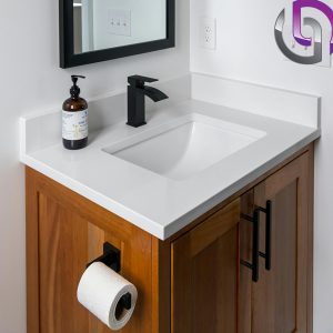 روشویی کابینتی پی وی سی (آیینه+روشویی+سنگ)